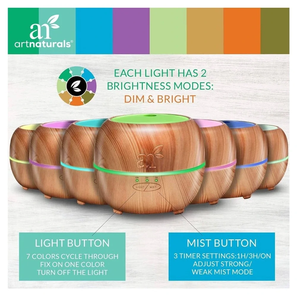Art Naturals Essential oil Diffuser Bundle